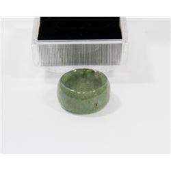 JADE RING - APPROXIMATE SIZE 8.5