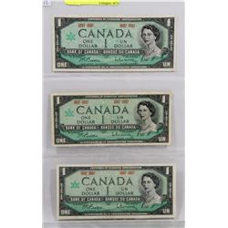 LOT OF 3, CANADIAN CENTENNIAL NO SERIAL NUMBER