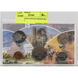 1980 CANADIAN SEALED PROOFLIKE COINS SET