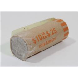 FULL ROLL OF UNCIRCULATED 1973 RCMP QUARTERS