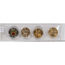 CANADIAN PROOF LIKE SET ,INCLUDES 2011 LOONIE,
