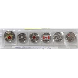 CANADA REMEMBRANCE COIN SET