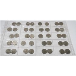 VINTAGE 2 SHEETS OF 40, 1982-83