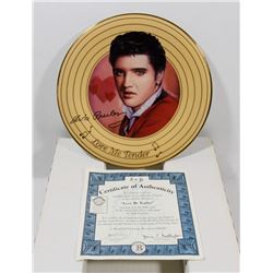 BRADFORD EXCHANGE ELVIS LOVE ME TENDER COLLECTOR