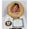 Image 1 : BRADFORD EXCHANGE ELVIS LOVING YOU COLLECTOR