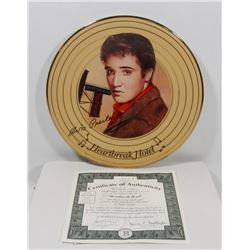 BRADFORD EXCHANGE ELVIS HEARTBREAK HOTEL