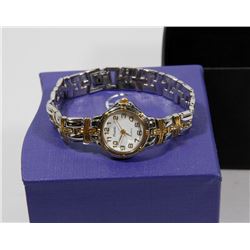 SILVER AND GOLD TONE PICARDO WATCH