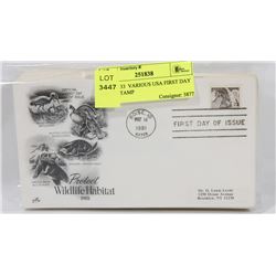LOT OF 33  VARIOUS USA FIRST DAY ISSUE STAMP