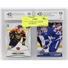 Image 1 : GRADED 10 PRE NHL CONNOR MCDAVID & MITCH