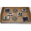 Image 1 : LOT OF 8 AUTO RELATED BELT BUCKLES.
