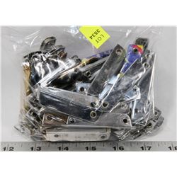 BAG OF ASSORTED NAIL CLIPPERS