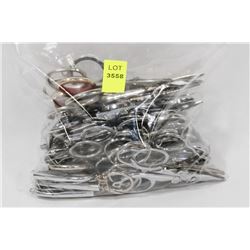 BAG OF ASSORTED SCISSORS