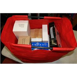 LARGE BAG OF ASSORTED NEW DECORATIONS INCLUDING