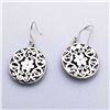 Image 2 : 19) STERLING SILVER DANGLING EARRINGS