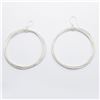 Image 1 : 20) STERLING SILVER DANGLING EARRINGS
