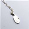 Image 2 : 24) STERLING SILVER 2 TONE NECKLACE