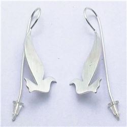 31) STERLING SILVER DANGLING EARRINGS