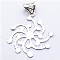 36) STERLING SILVER PENDANT