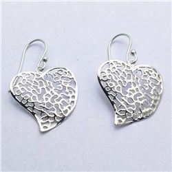 39) STERLING SILVER DANGLING EARRINGS