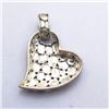 Image 2 : 62) STERLING SILVER 2 TONE PENDANT