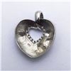 Image 2 : 67) STERLING SILVER CUBIC ZIRCONIA PENDANT