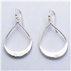 Image 1 : 74) STERLING SILVER DANGLING EARRINGS