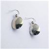 Image 2 : 78) STERLING SILVER LABRADORITE EARRINGS