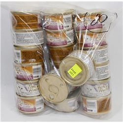BAG OF ASSORTED FANCY FEAST CAT FOOD