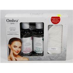 OMBRA SPA AROMATC FOAM BATH GIFT SET