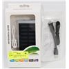 Image 1 : 1 - NEW SLIM 20,000 MAH SOLAR POWER BANK