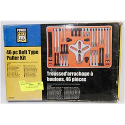 46PC BOLT TYPE PULLER KIT,