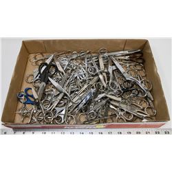 FLAT OF ASSORTED SCISSORS