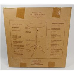 ROUND PEDESTAL TABLE