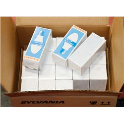 BOX OF SYLVANIA LUMALUX BULBS