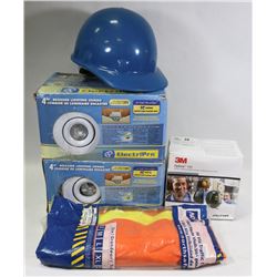 PELTOR 3M OPTIME 101, HARD HAT, 4" RECESSED