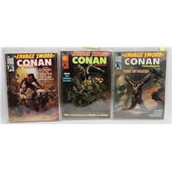 ISSUES 5.6.7 OF CONAN THE BARBARIAN