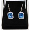 Image 1 : #100-TANZANITE GEMSTONE  EARRINGS