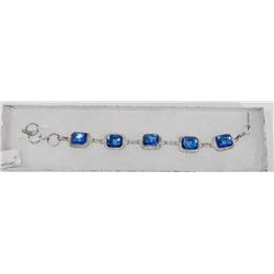 #102-TANZANITE GEMSTONE  BRACELET