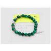 Image 1 : #77-NATURAL GREEN MALACHITE BRACELET