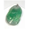Image 3 : 92) 14K YELLOW GOLD GENUINE JADEITE PENDANT