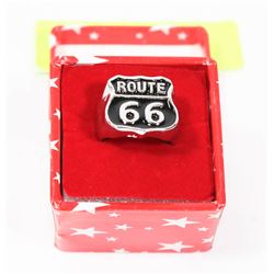 NEW ROUTE 66 MENS RING.