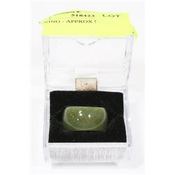 JADE RING - APPROX SIZE 8.5