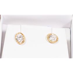 18 KT YELLOW GOLD (STAMPED 750) STUD