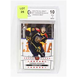 CONNOR MCDAVID ROOKIE YEAR IN THE GAME