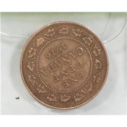 1916 CANADIAN LARGE PENNY.