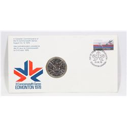 EDMONTON 1978 XI COMMONWEALTH GAME COIN.