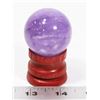 Image 1 : AMETHYST HEALING STONE ORB.