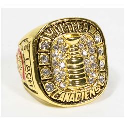 1960 MONTREAL CANADIENS REPLICA STANLEY CUP RING