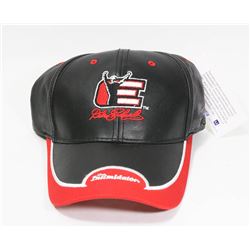 NEW DALE EARNHARDT LEATHER HAT WITH TAG.