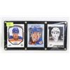 Image 1 : LOT OF 3 FRAMED CONNOR MCDAVID "PORTRAITS" CARDS